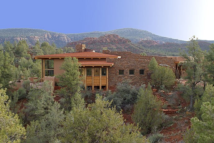 Sedona Architecture Residential Sculptural Homes - Design Group Architects